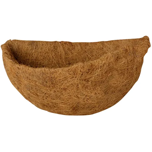 Esschert Design Kokoseinlage Wand Topf halbrund Ø 33 cm Ersatzeinlage Kokosfaser