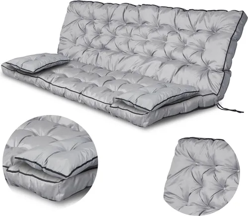 Kissen für Hollywoodschaukel 180x60x50 Sitzkissen Bankkissen Gartenkissen Bankauflage für Gartenbank