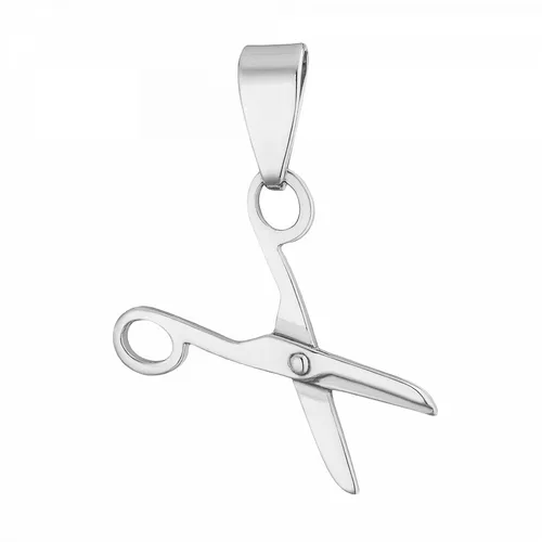 Kettenanhänger Silber Schere 925 Sterlingsilber Echtschmuck - Eleganter Kettenanhänger in Form einer Schere aus 925 Sterlingsilber. Ideal für besondere Anlässe wie Hochzeiten oder Geburtstage. Nickelfrei und mit geprüfter Qualität.