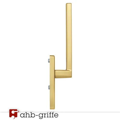 Hoppe Hebe-Schiebetürgriff Bergamo Messing matt Resista®