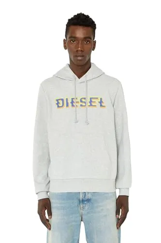 Diesel_S-GINN-HOOD-K27 FELP_SWEATSHIRT_Grau_XXL von Diesel