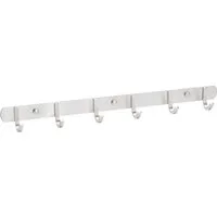 SOTECH Hakenleiste SAMU Echt Edelstahl mit 6 Haken in silber von SO-TECH