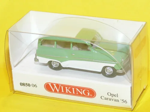 Wiking 085006 H0 PKW Modell Opel Caravan 1956 - Maßstabsgetreues Modell für Sammler, ideal ab 15 Jahren