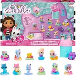 Gabby's Dollhouse Katzenfiguren-Set 12 Stück farbige Katzen