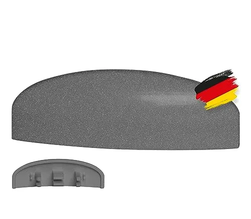 BAUHELD® Fenster Wasserschlitzkappen 25-30 mm [30 Stück] - Abdeckung aus beständigem ASA Kunststoff [Made in Germany] - Zum Auffangen von Kondenswasser am Fensterrahmen Lüftungsschlitz - RAL 7016