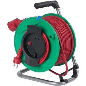 as - Schwabe Garten Gerätekabeltrommel 25 m H05RR-F 3G1,5 - Kabeltrommel mit 25 m flexibler Leitung, IP44 Schutz vor Spritzwasser, ideal für den Außeneinsatz. Robuste Bauweise und Made in Germany garantieren hohe Qualität und Sicherheit.