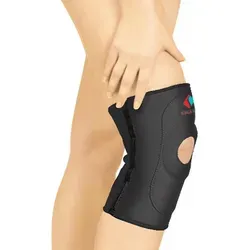 Tonus Elast Kniebandage Kniebandage Kniescheibe gepolstert Sport Schutz Bandage TE9903, Elastische 4-XL