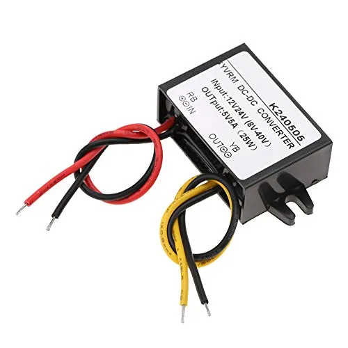 DC-DC Abwärtswandler Step Down 12V / 24V (8-40V) auf 5V 5A Netzteilmodul für Auto-LED-Bildschirm