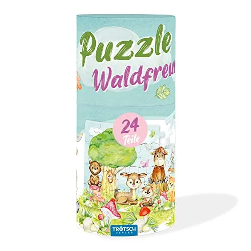 Trötsch Puzzle Waldfreunde: Puzzlespaß Reisebegleiter
