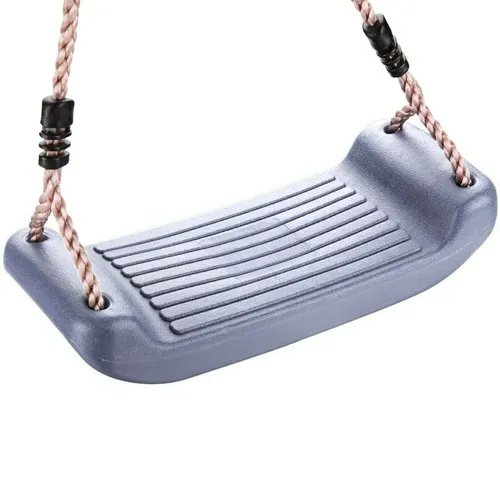 Schaukelsitz Kinderschaukel Schaukelbrett stabil Kunststoff für Spielturm grau