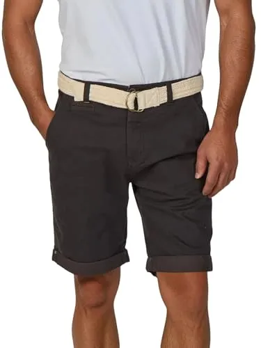riverso Herren Chino Shorts RIVHenry - Sommerliche Kurze Hose mit Gürtel - Herren-Shorts in Regular Fit aus 98% Baumwolle, ideal für sommerliche Aktivitäten. Erhältlich in vielen Farben und Größen für jeden Stil!