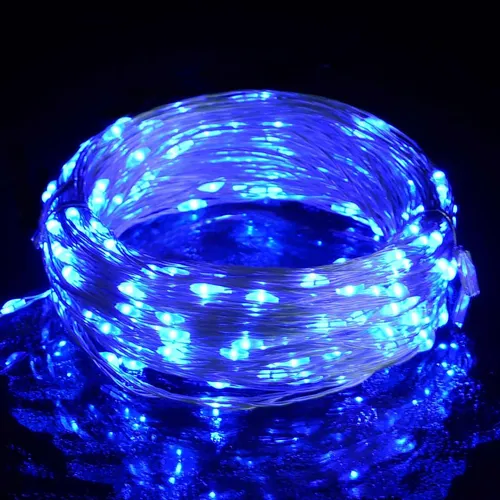 vidaXL LED-Lichterkette mit 150 LEDs Blau 15 m in blau von vidaXL