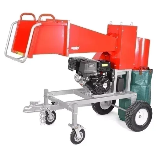 Benzin Holzhäcksler mit Elektrostart 457cm³, 9,6 kW