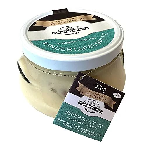 Dürröhrsdorfer Rinder-Tafelspitz in feiner Meerrettichsauce (500g)