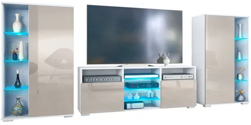 Vladon Wohnwand Davos