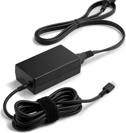 HP Poly USB-C Power Adapter 65 Watt - Netzteil für Laptops, 65 Watt Leistung für schnelles Laden, kompakt und ideal für unterwegs.