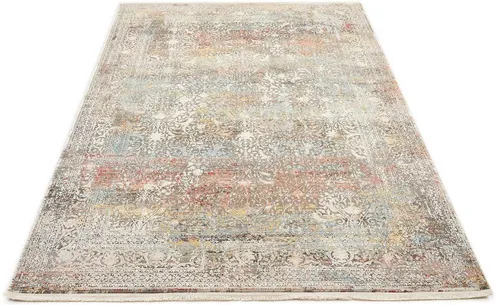 OCI DIE TEPPICHMARKE Läufer BESTSELLER CAVA - Bunter Viskose-Läufer für Ihr Wohnzimmer - Teppich, rechteckig 80 cm x 300 cm, Höhe 8 mm, aus glänzender Viskose, pflegeleicht und ideal für gemütliche Wohnräume.
