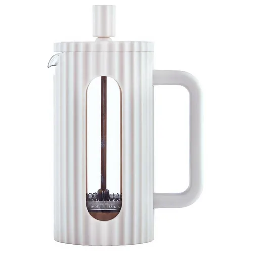 ZAPARZACZ TŁOKOWY DO KAWY/HERBATY 350ml KLAUSBERG KB-7743 BIAŁY KL 5908287277434