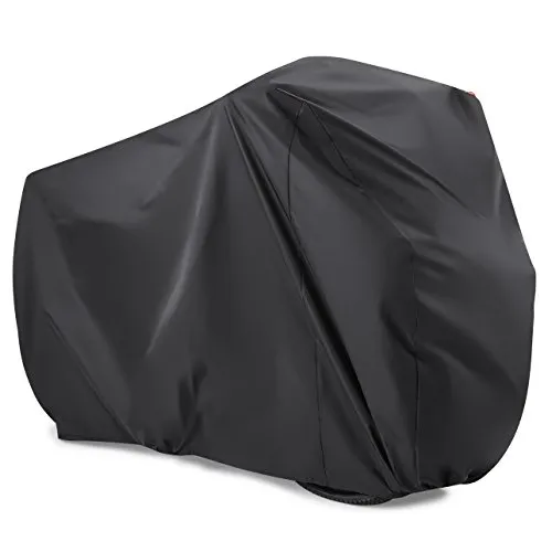 Maveek Fahrradabdeckung für 2 Fahrräder, 190T Nylon Fahrrad Abdeckungen Wasserdicht Fahrradabdeckung Fahrrad Regenschutz Wetterfest Abdeckplane Fahrrad Fahrradschutzhülle für Mountainbike, Rennrad