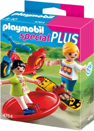 PLAYMOBIL 47642 Kinder mit Spielgeräten