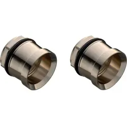 hansgrohe S-Anschluss Adapter Select 02026000 - Sanitärinstallation, ideal für Renovationen mit eleganter Chrom-Oberfläche und optionalem Zubehör für hansgrohe Select Brause Sets.