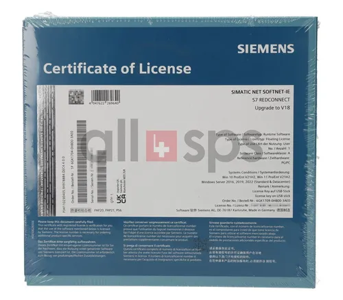 SIMATIC NET SOFTNET-IE S7 REDCONNECT UPGRADE TO V18 von Siemens