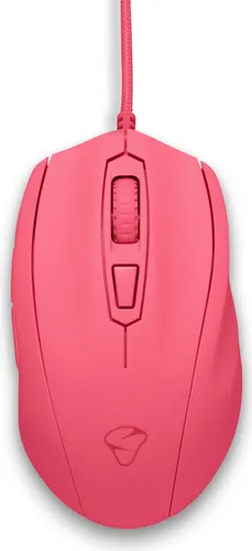 Mionix Castor Gamer Maus, Frosting - Computermäuse – Ergonomische Gaming-Maus mit 5000 DPI, 6 programmierbaren Tasten und anpassbarer RGB-Beleuchtung für ein individuelles Spielerlebnis.