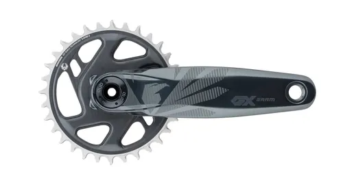 SRAM GX Eagle Boost DUB DM 12-fach Kurbelgarnitur 170 mm - Kurbeln & Kurbelgarnituren für Mountainbikes, leichte und robuste Konstruktion mit 32 Zähnen für optimale Kraftübertragung und Leistung auf Trails.