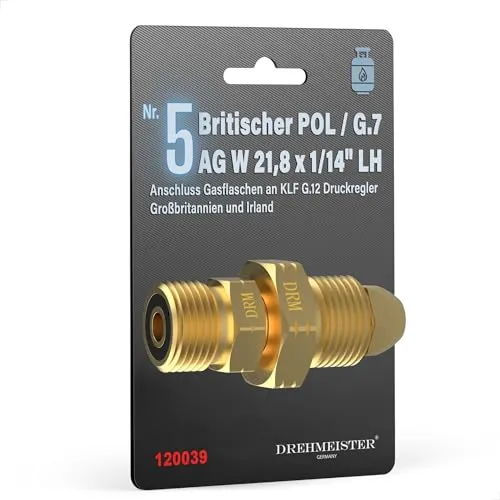 GOK Verbindungs Stück AG KLF x Brit.-POL von DREHMEISTER