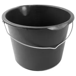 Liter Eimer Versch. Farben - Eimer Schwarz 20