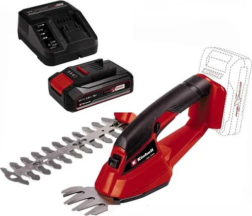 Einhell Akku Grasschere GC-AGSS 18 Li 18V mit Akku und Ladegerät