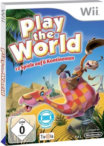 Play the World - Nintendo Wii Spiel - Familienfreundliches Spiel für die Nintendo Wii, USK ab 0, fördert spielerisch das Wissen über Länder und Kulturen.