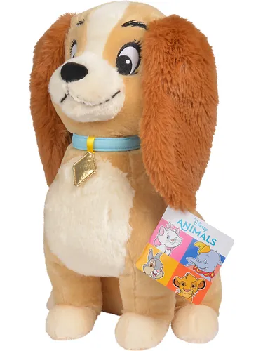 Simba 6315876184 - Disney Klassik Susi & Strolch Plüsch Susi ca. 45 cm - Disney Plüschfigur 