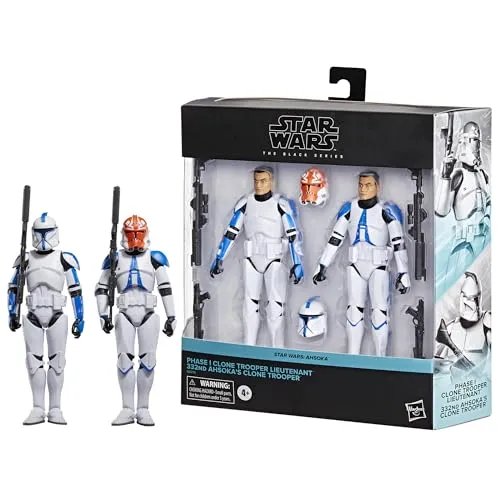 STAR WARS The Black Series - Clone Trooper Lieutenant & 332nd - 15 cm (Hasbro) - Action-Figur im detailreichen Design, perfekt für Sammler und Fans von STAR WARS, bringt die Galaxie direkt zu dir!