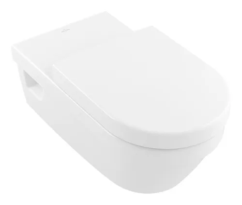 Villeroy & Boch ViCare WC-Sitz barrierefrei - Duroplast Toilettendeckel mit Absenkautomatik - WC-Sitz aus bruchsicherem Duroplast, hygienisch und pflegeleicht. Mit SoftClosing für sanftes Schließen und QuickRelease für einfache Reinigung. Ideal für barrierefreies Bad.