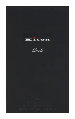 Kiton Black Eau de Toilette für Herren - 125ml - Herrenparfüm in der Größe 125ml, bietet einen einzigartigen, maskulinen Duft für den selbstbewussten Mann.