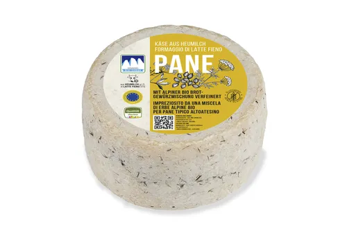 Heumilch Käse PANE Form ca. 700 gr. - Sennerei Drei Zinnen