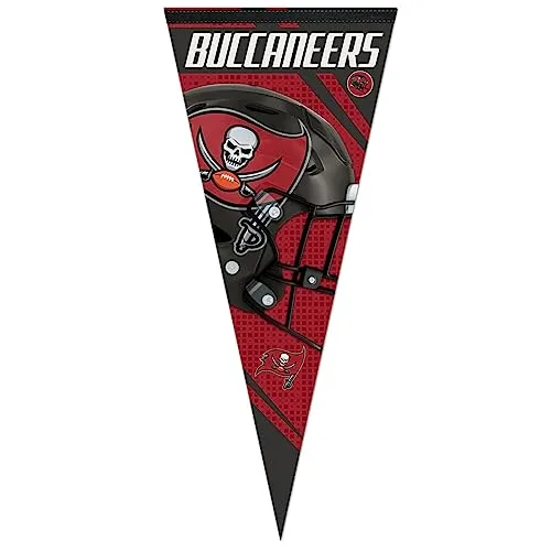 Tampa Bay Buccaneers NFL Wimpel Banner Fahne Flagge Pennant ** Premium ** - Fanartikel für echte Fans: Offizieller NFL Wimpel der Tampa Bay Buccaneers aus strapazierfähigem Filz, ideal für die Dekoration und Unterstützung deines Teams!