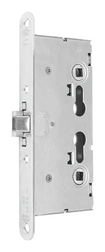 BKS FH-Tür-Einsteckschloss, PZ65/72/9,24 rund B-1125 - Einsteckschloss für Türen, mit Wechsel DL-R und verzinkter Oberfläche für hohe Langlebigkeit und Sicherheit.