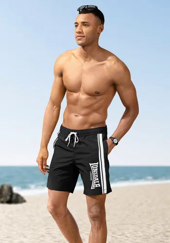 Lonsdale Shorts TAMESIDE Badeshorts mit elastischem Bund und Kordelzug