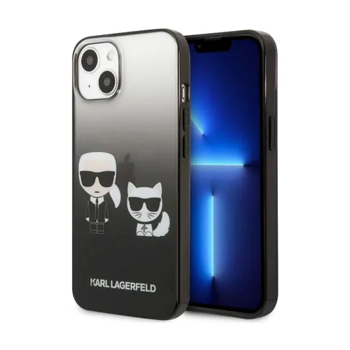 K&C Dégrade Hardcase für iPhone 14 Plus/15 Plus - Schwarz - Taschen & Schutzhüllen, elegantes Design mit robustem TPU-Material für optimalen Schutz und Stil.