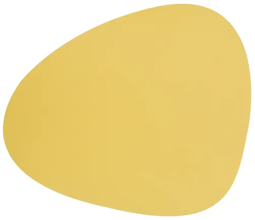 LIND DNA Platzset NUPO Tischset Curve L yellow 37 x 44 cm, Table Mat Curve L Nupo Yellow