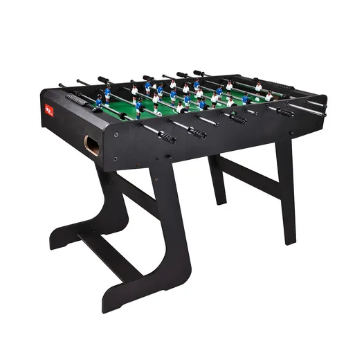 Tischfußball Folding Soccer Kicker - Klappkicker für spannende Spiele - Tischkicker klappbar mit 22 geschraubten Spielern, ideal für Zuhause oder Partys. Kompakt und platzsparend, perfekt für Spielspaß ohne großen Platzbedarf.