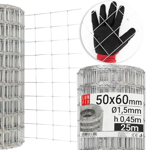 Schweißgitter Armierung Estrichgitter 0,45x25m