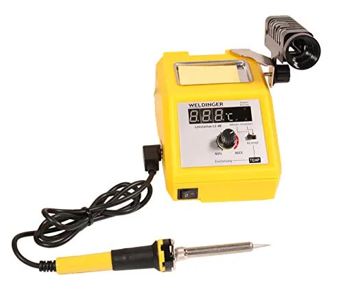 WELDINGER Elektronische Lötstation LS 48 150°- 420° C stufenlos regelbar 48 W 5 Jahre Garantie