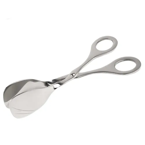 Gebäckzange Tortenzange Edelstahl Zange Servierzange Küchenzange 17,5cm