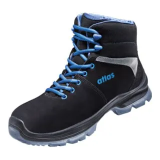 Atlas Sicherheitsstiefel SL 805 XP blue ESD S3 Gr. 40 - Arbeitsschuhe & -stiefel, robuster Sicherheitsstiefel mit ESD-Schutz, ideal für den Einsatz in elektrostatisch sensiblen Bereichen.
