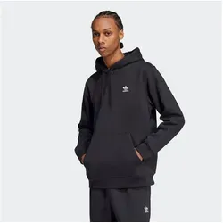Produktbild adidas Originals TREFOIL ESSENTIALS Kapuzensweatshirt in Schwarz, Lockerer Schnitt