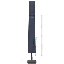 Sekey Sonnenschirm-Schutzhülle Amepschirm Schutzhülle für Sonnenschirm mit Reißverschluss und Stab, für Ø 400 cm / 330 x 240 cm Gartenschirm für Ø 400 cm Sonnenschirm