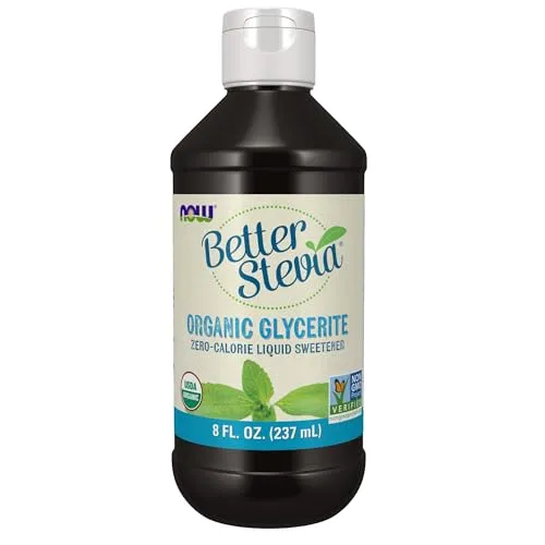 BetterStevia® Liquid, Bio-Glycerit - Bio-zertifizierter flüssiger Süßstoff ohne Kalorien, ideal für Zuckeraustausch in Getränken. Perfekt für gesundheitsbewusste Genießer.